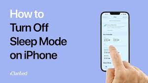 How to Turn Sleep Mode Off on iPhone